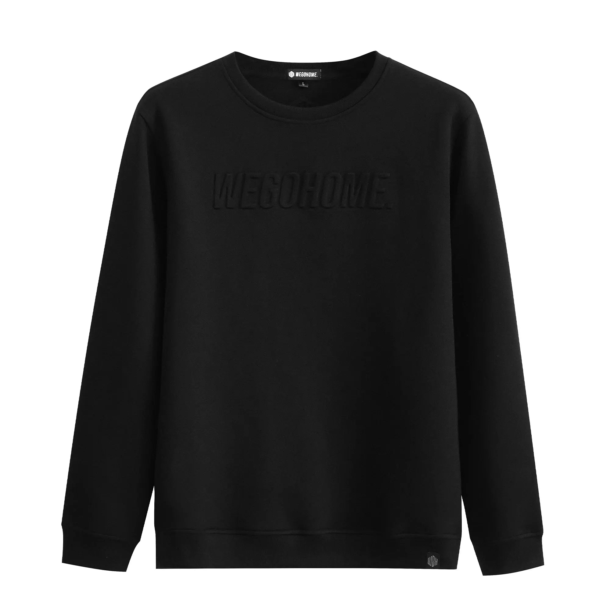 We Go Home Embossed CREWNECK
