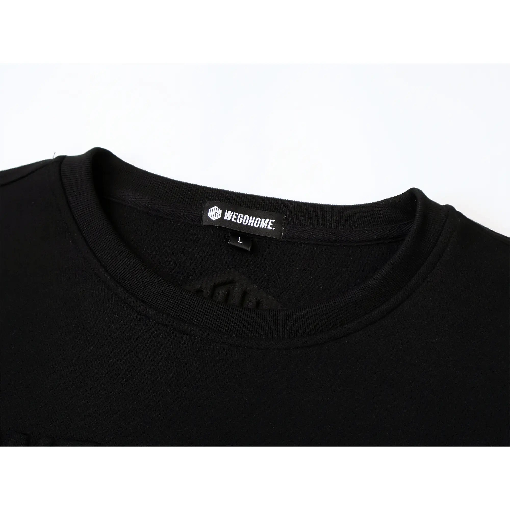 We Go Home Embossed CREWNECK