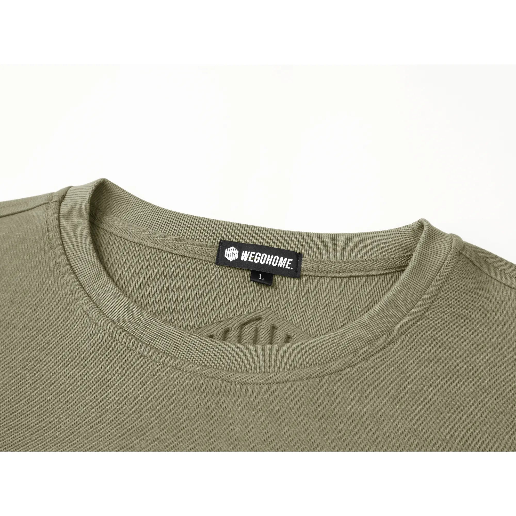 We Go Home Embossed CREWNECK