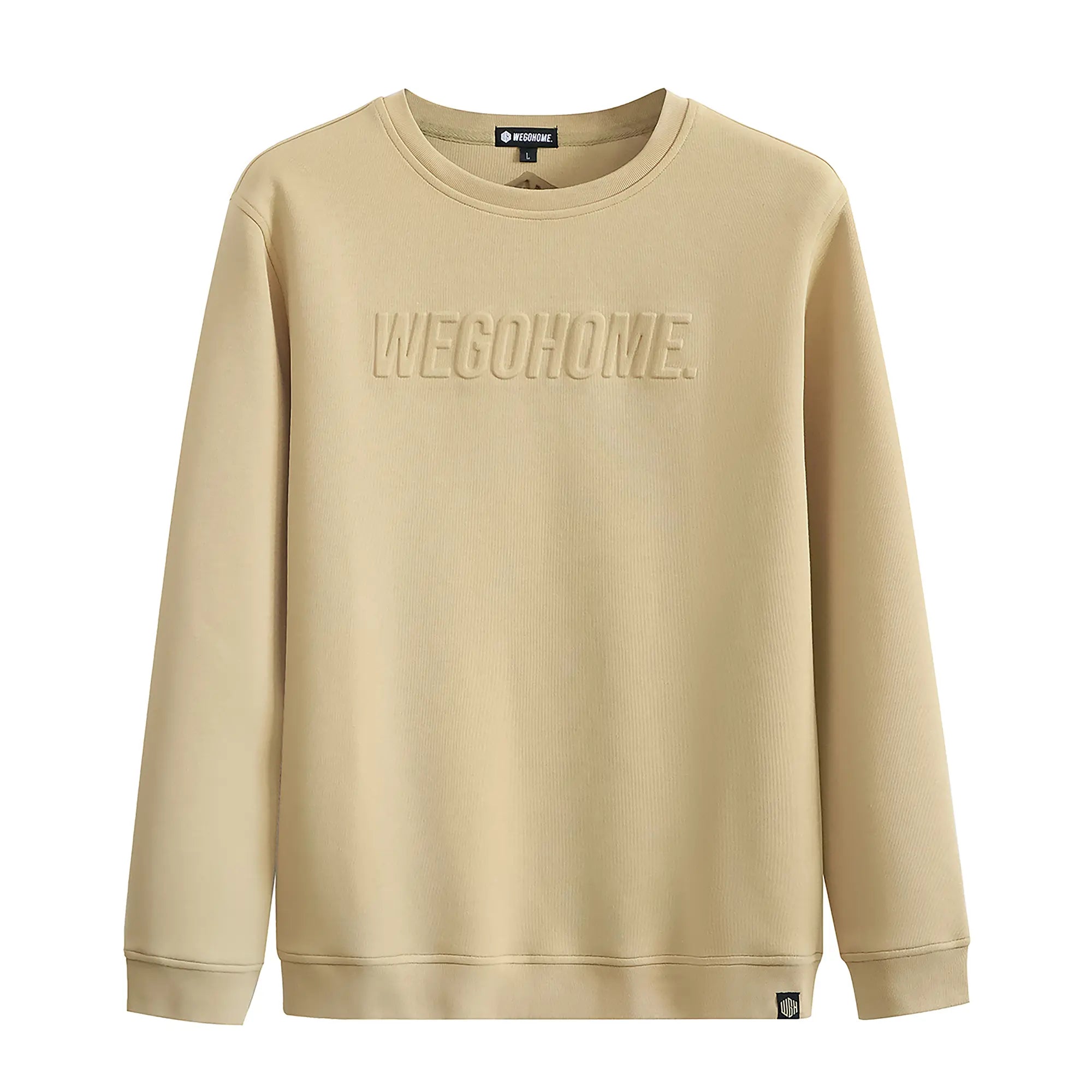 We Go Home Embossed CREWNECK