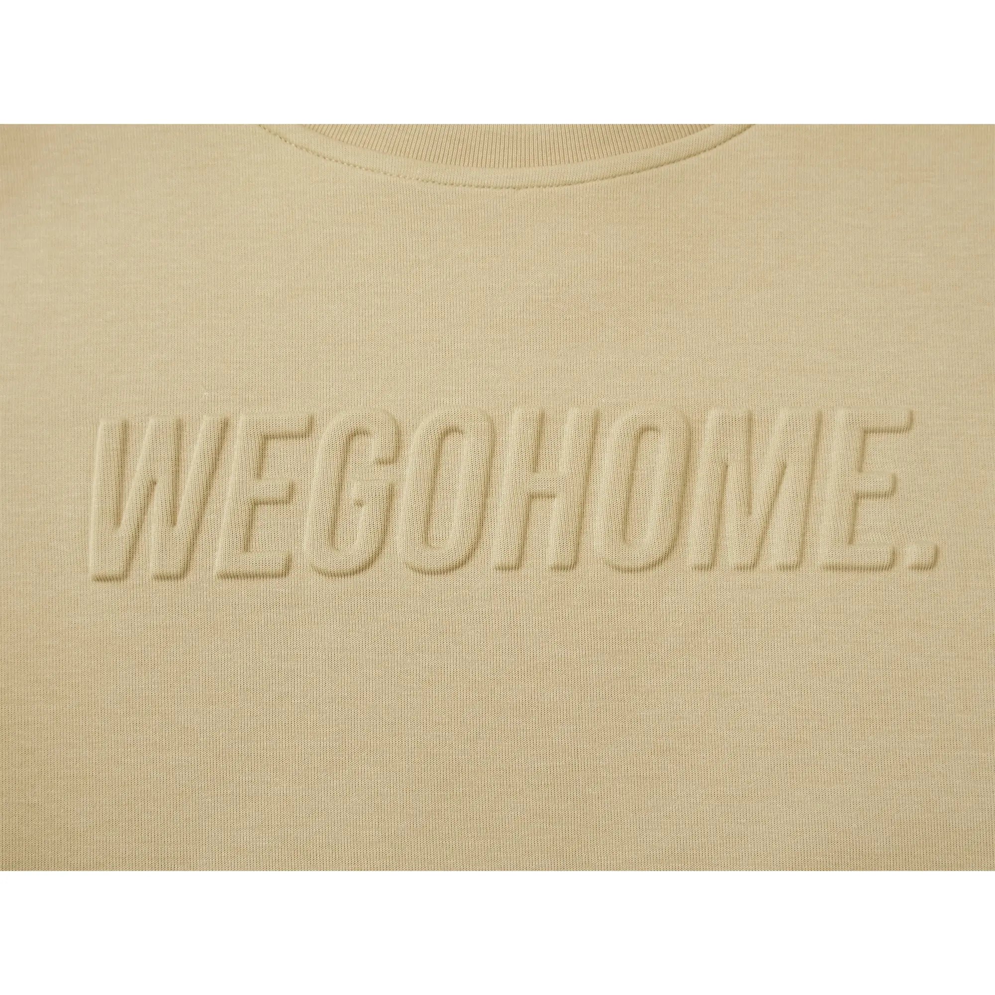 We Go Home Embossed CREWNECK