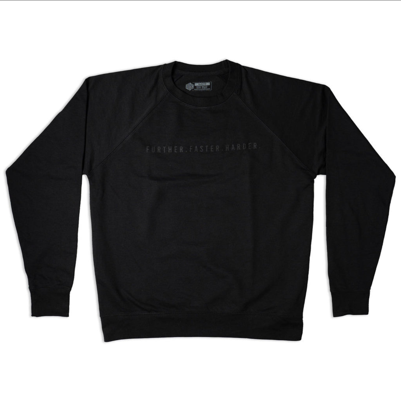 FURTHER FASTER HARDER Lightweight Loopback Terry Crew