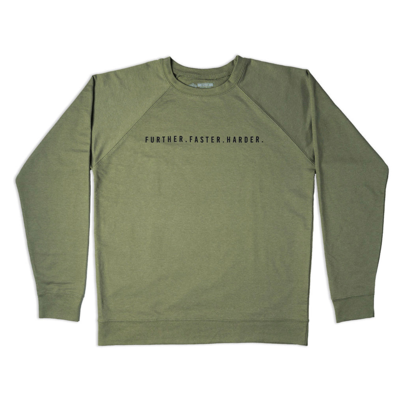 FURTHER FASTER HARDER Lightweight Loopback Terry Crew