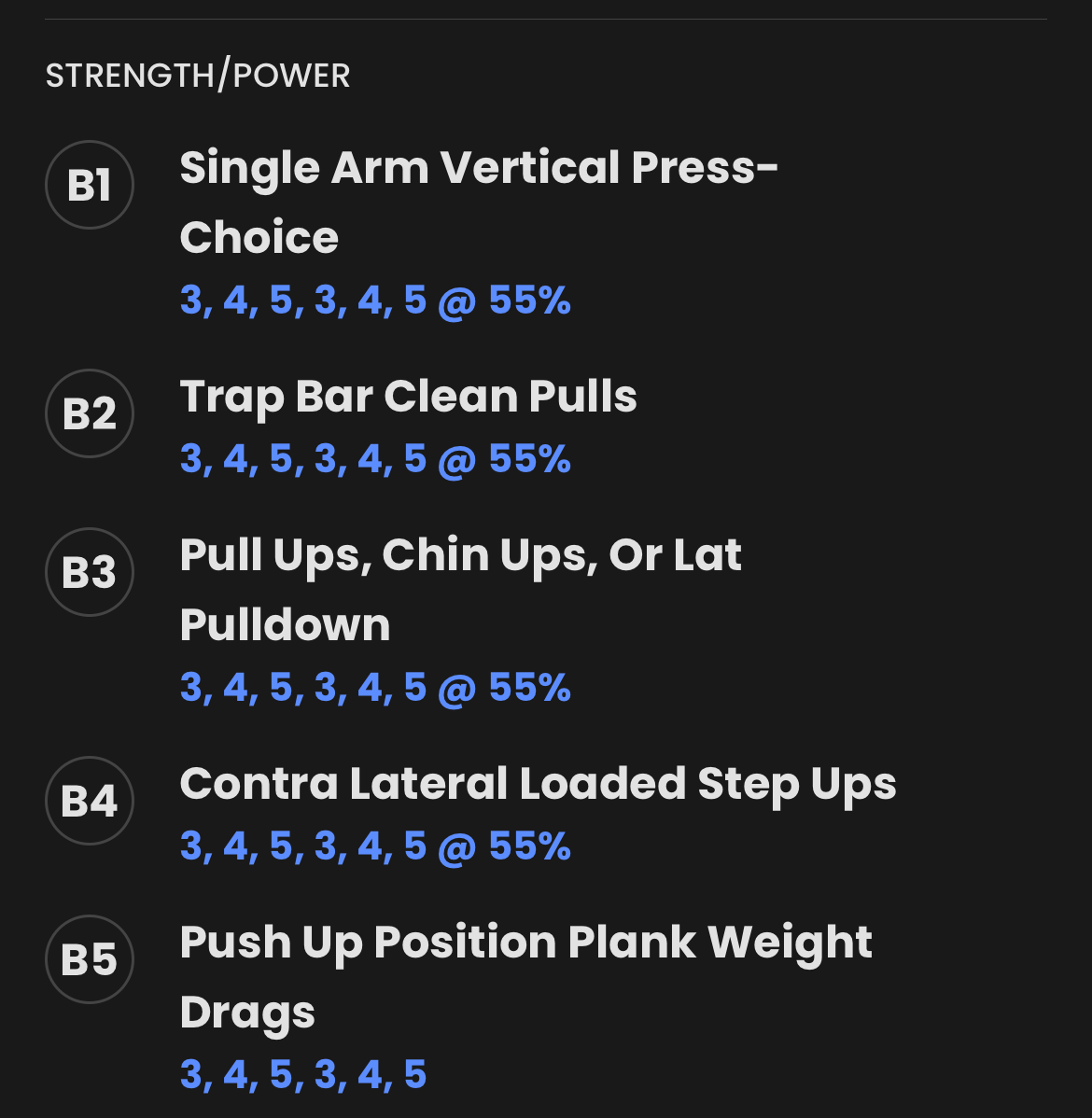 Our Next 12 Week Training Block- Strength Circuits