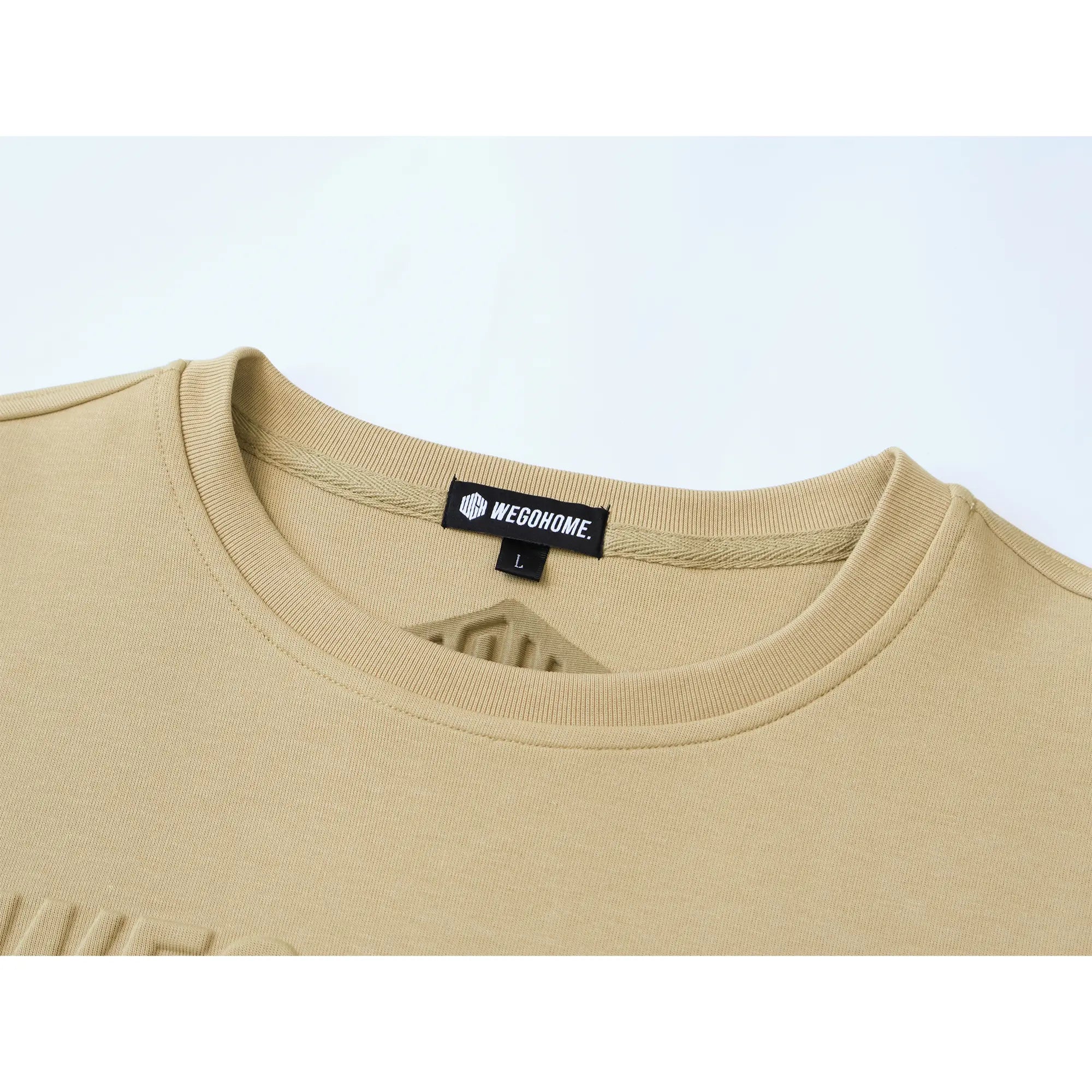 We Go Home Embossed CREWNECK